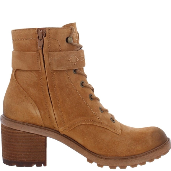 ZODIAC Womens Brown Lug Sole Comfort Arch Support Buckle Accent Gemma Round Toe - Picture 3 of 4